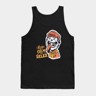 keep Calm And Relax Tank Top